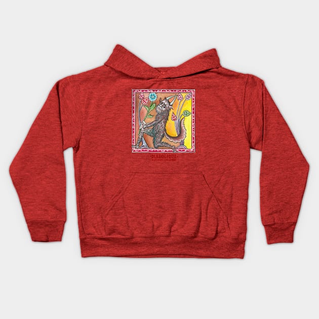 Not so diabolic demon Kids Hoodie by ElijahBarns